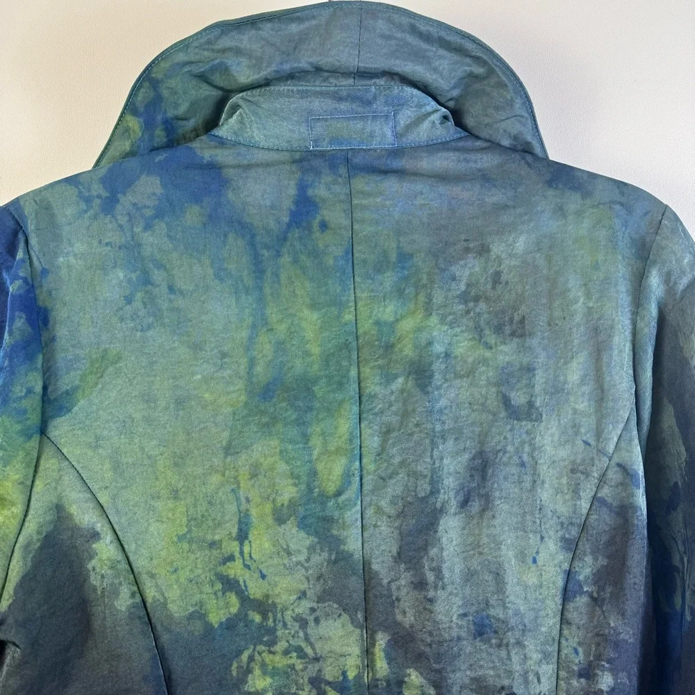 Julie and Martin Venzal The New Collection Laguna Beach Jacket Large Taffeta Vtg